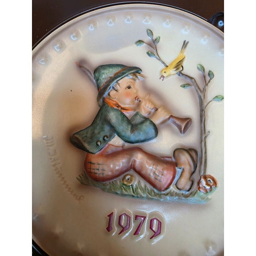 M.J. Hummel Goebel 1979 Vintage Collectors Plate 9th Annual HUM 272 W. Germany - Picture 3 of 10